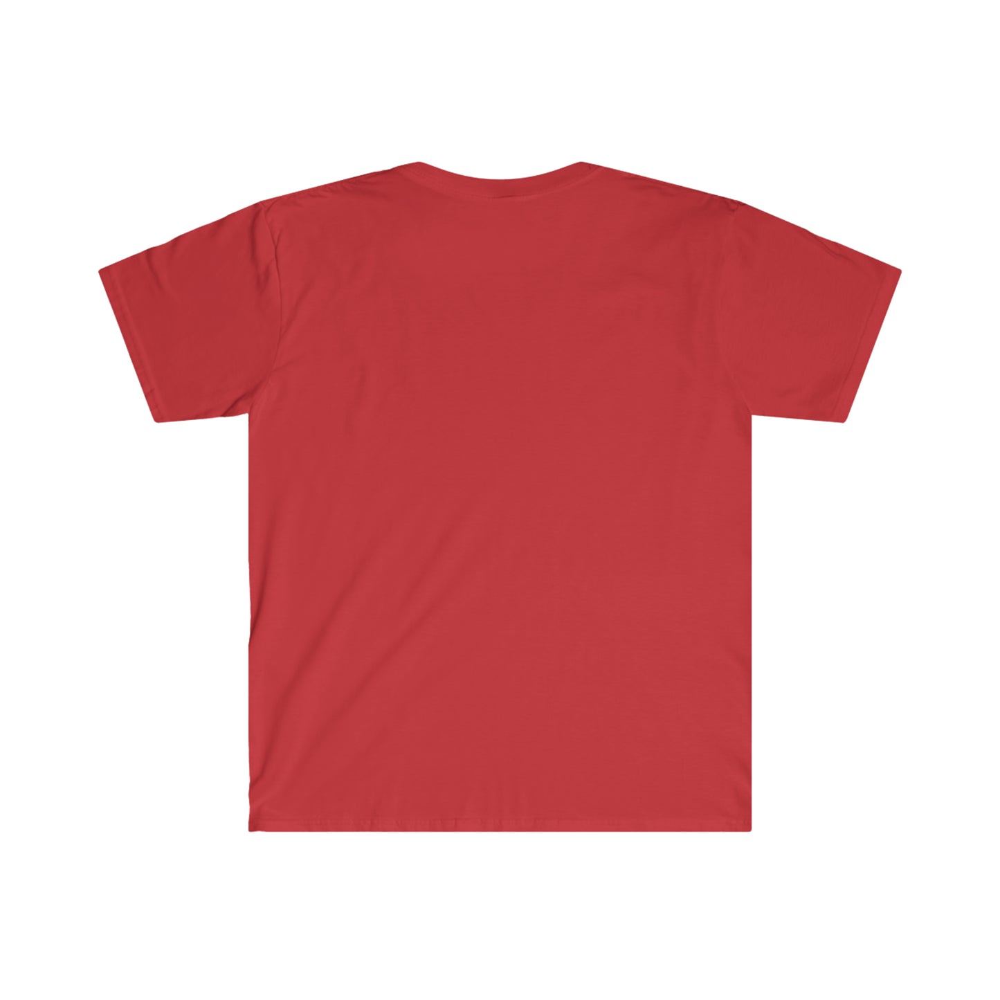 Red DAVI’S pocket size  T-Shirt Unisex Softstyle