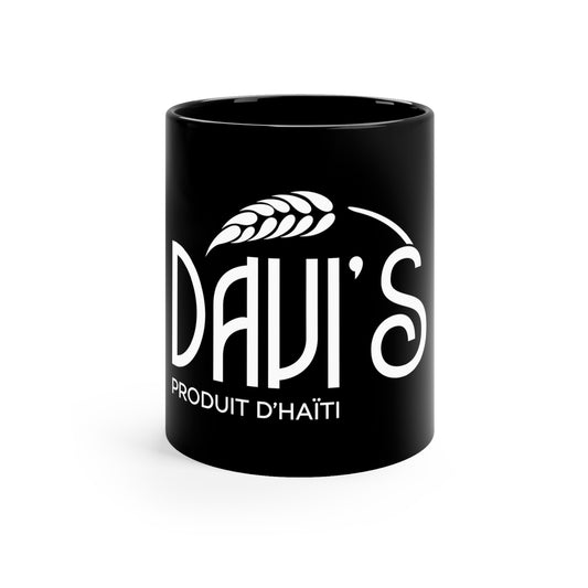 DAVI’S 11oz Black Mug