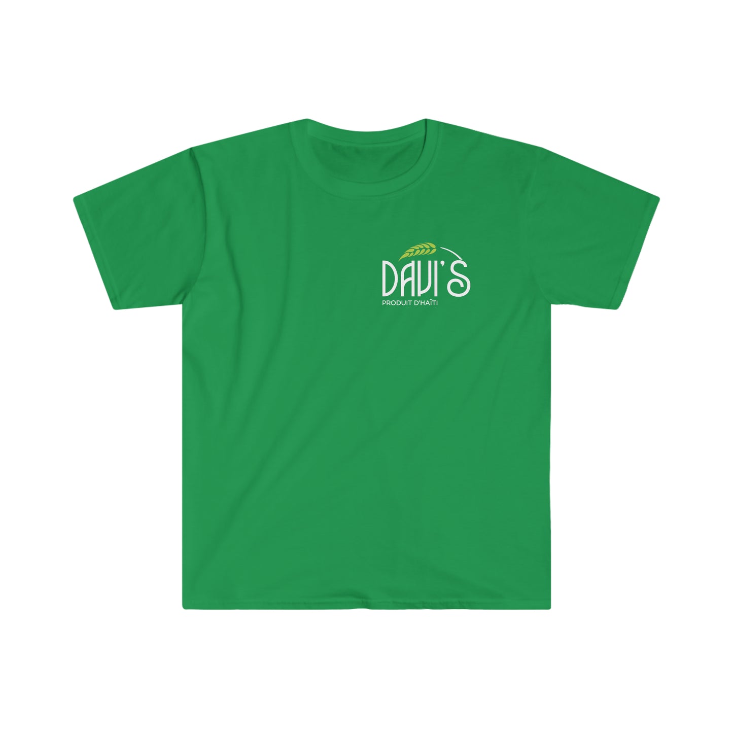 Green DAVI’S pocket size  T-Shirt Unisex Softstyle