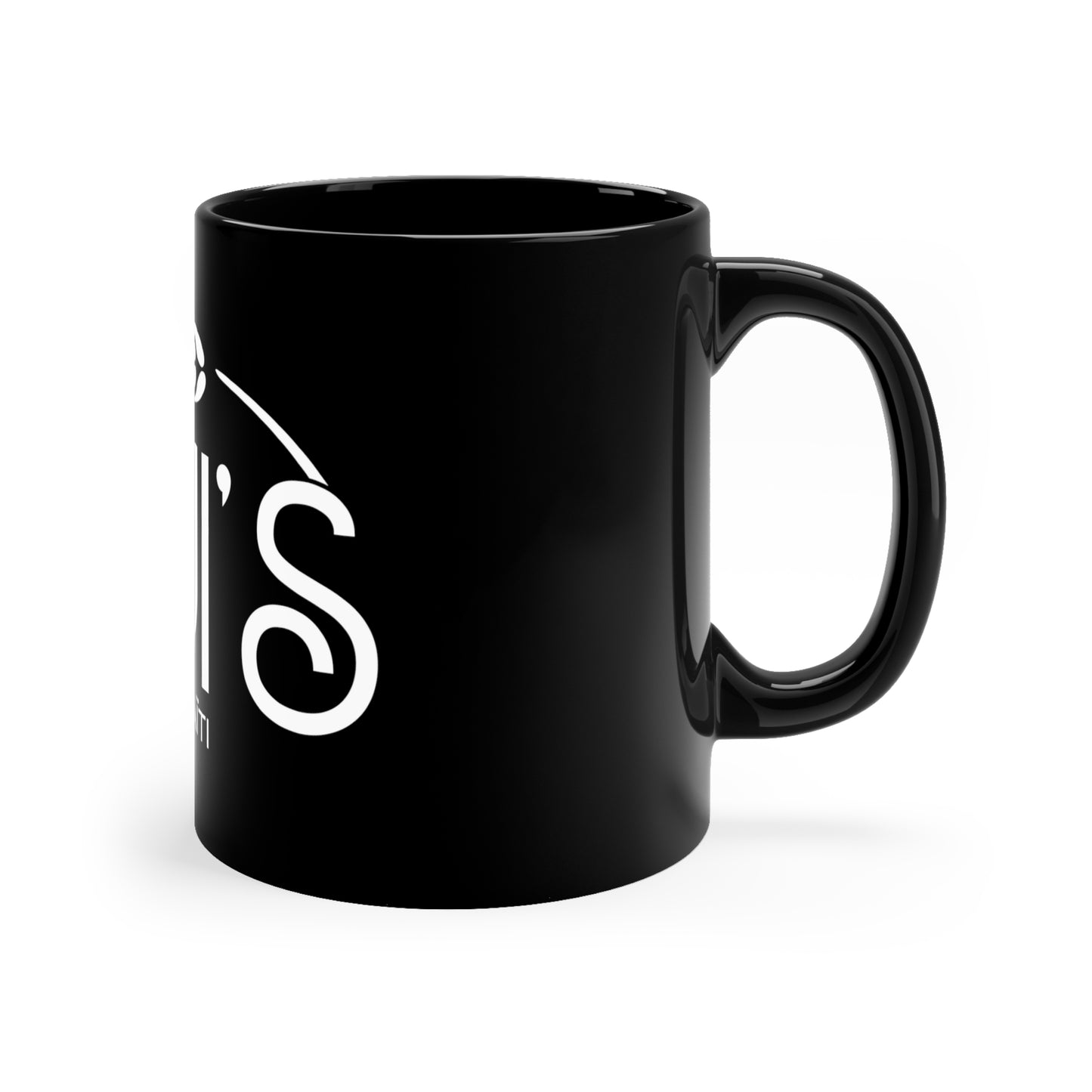 DAVI’S 11oz Black Mug