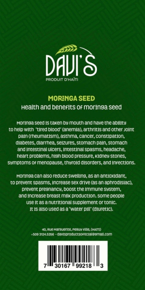 Grenn Moringa / Moringa seed